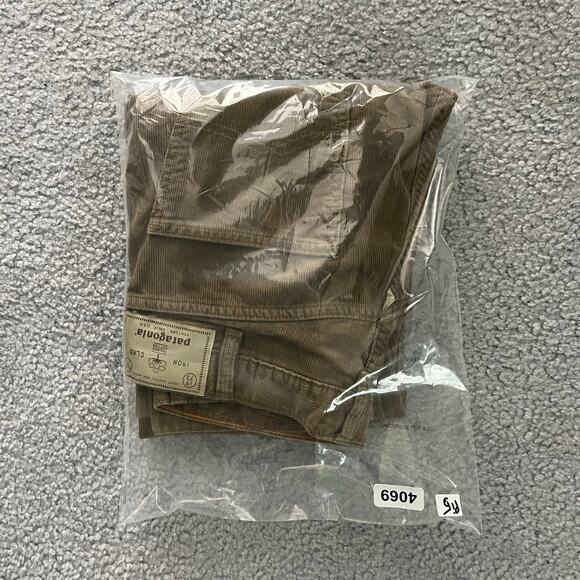 Patagonia Corduroy Pants Mens 30x32 Tan Straight Leg Cotton Iron Clad Classic - Picture 8 of 8